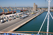 Cagliari harbour, Sardinia, Europe